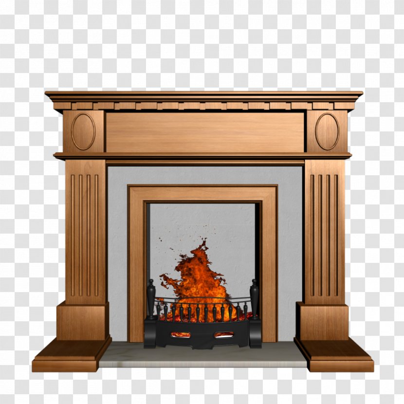 Fireplace Mantel Hearth Living Room Interior Design Services - House - Chimney Transparent PNG