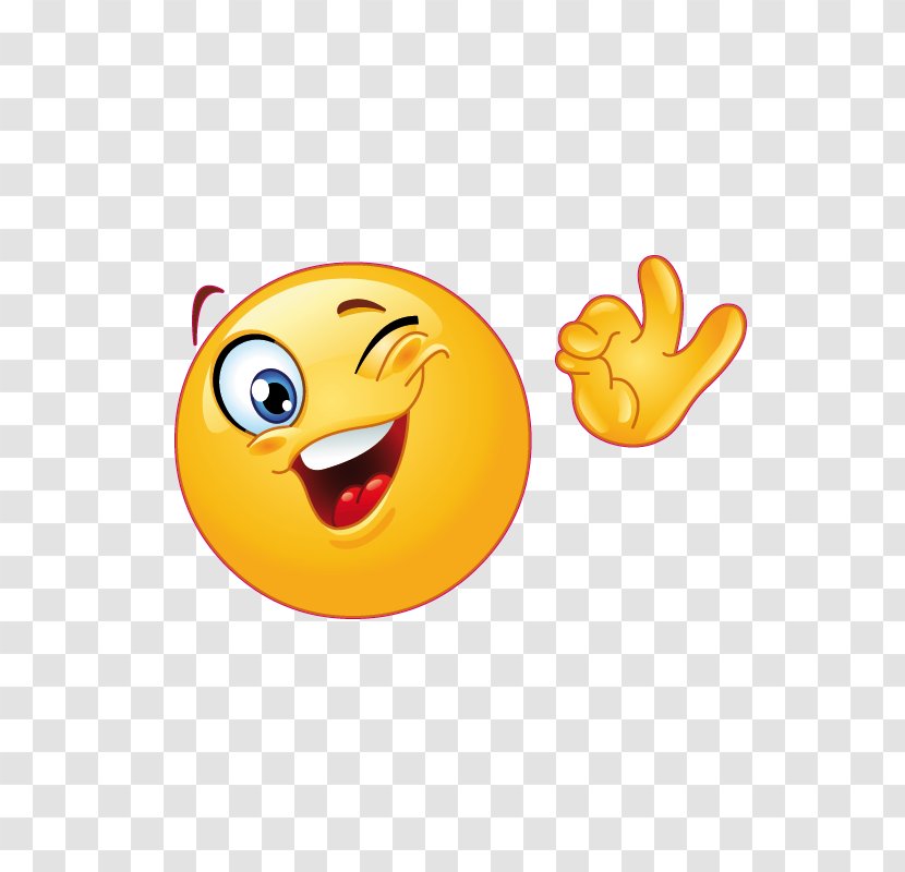 Smiley Emoticon Wink Clip Art Emoji Transparent PNG
