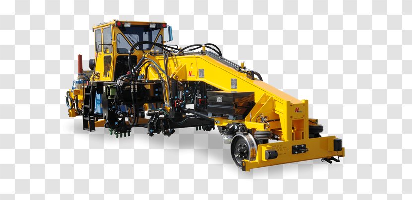 Rail Transport Heavy Machinery Train Track - Maintenance - Equipment Transparent PNG