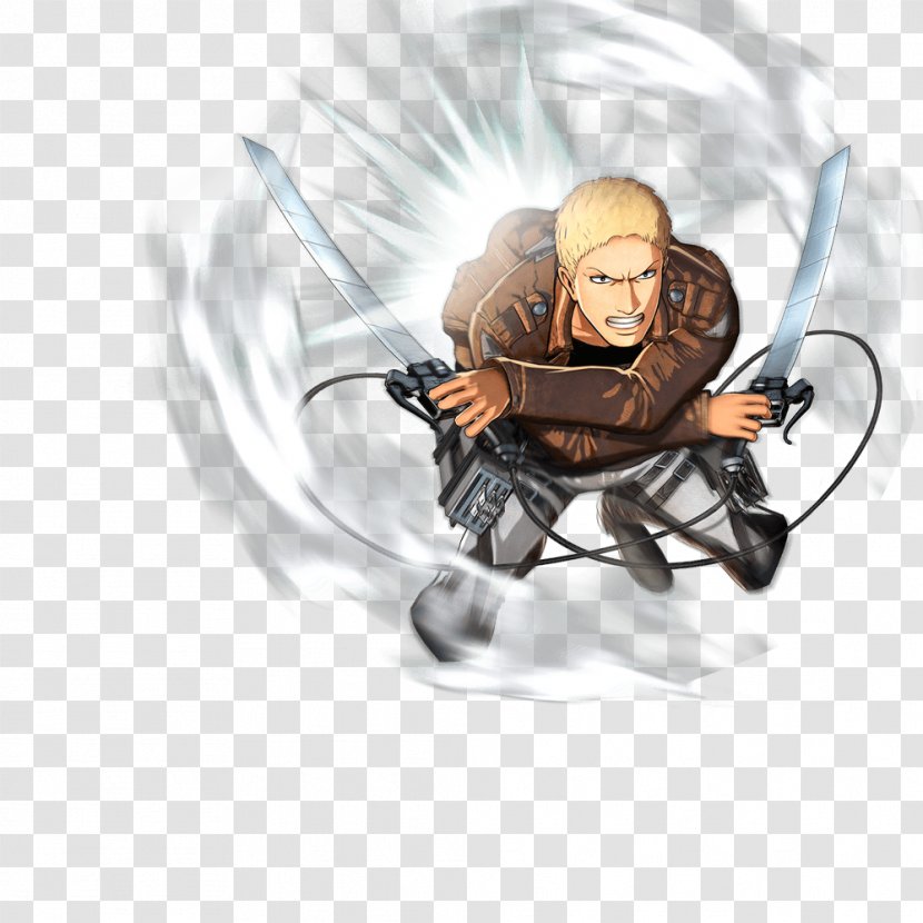 A.O.T.: Wings Of Freedom Eren Yeager Mikasa Ackerman Attack On Titan 2 - Watercolor Transparent PNG