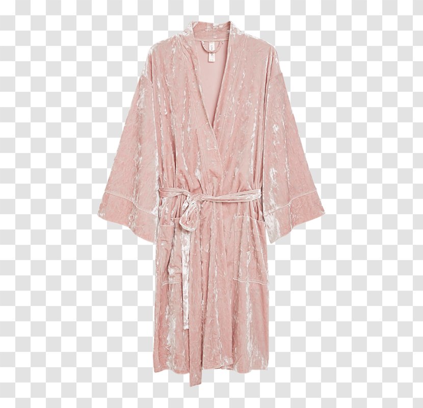 Robe Pink M Dress Sleeve Costume - Clothing Transparent PNG