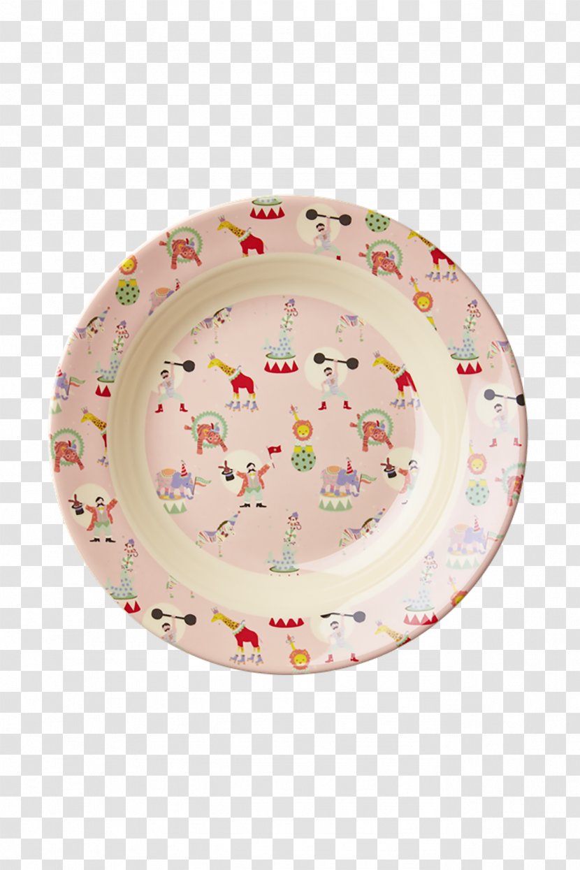 Bowl Melamine Child Plate Circus Transparent PNG