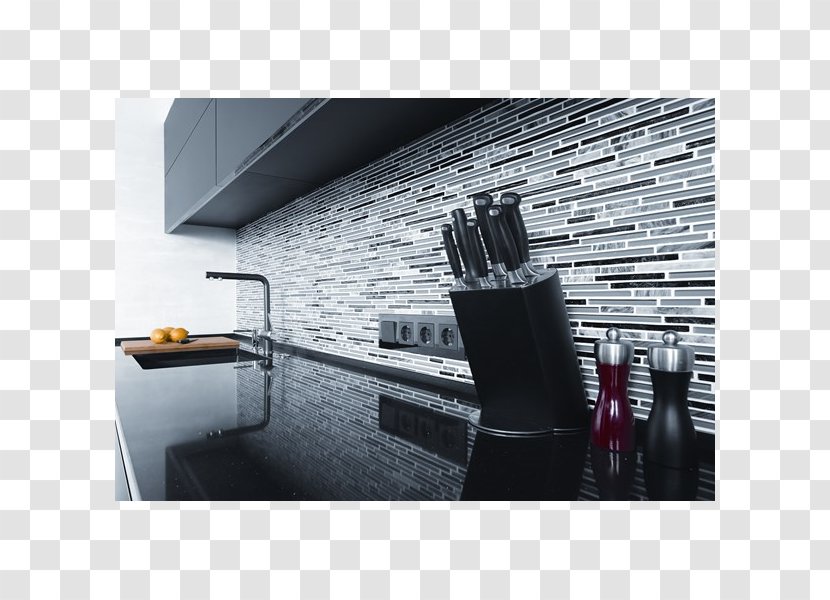 Kitchen Tile Cuisine Cladding White - Countertop Transparent PNG