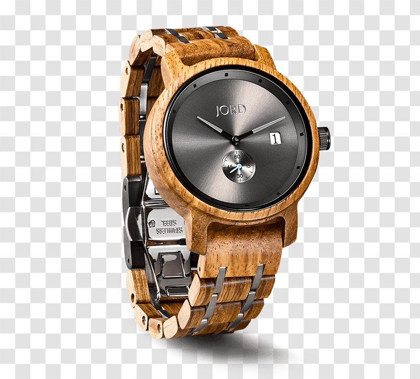 Watch Strap Jord Wood - Men's Transparent PNG