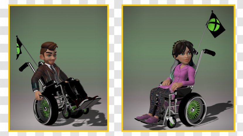 Xbox 360 Wheelchair One Avatar Transparent PNG