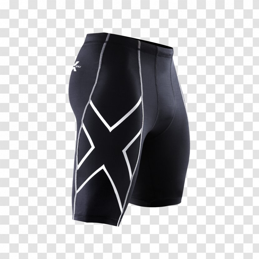 Compression Garment Running Shorts 2XU Tights - Uniform Transparent PNG