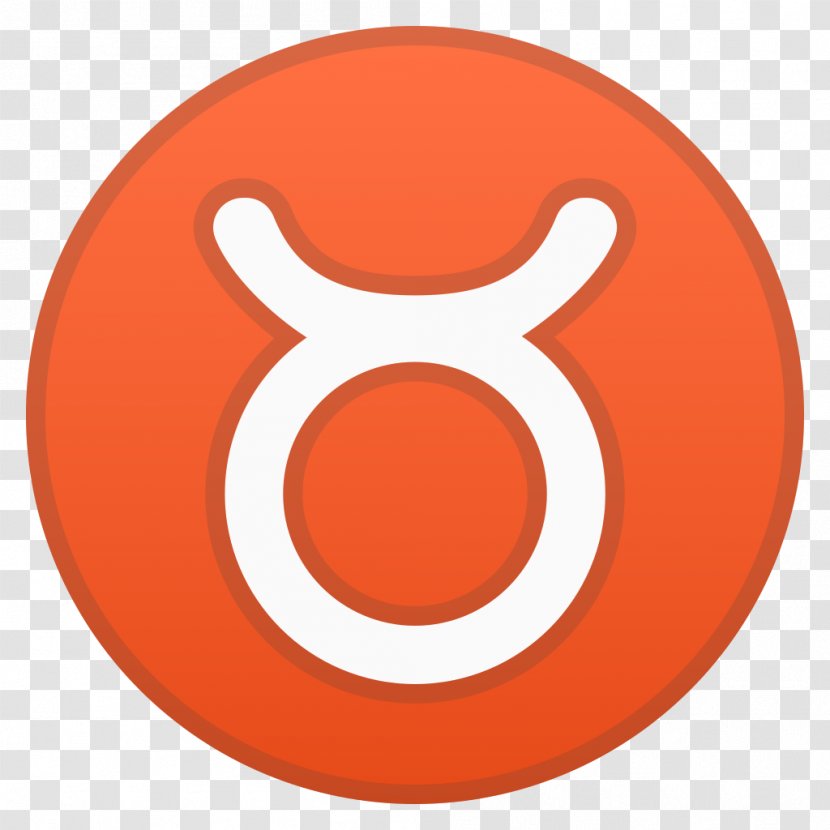 Emoji Symbol Taurus Astrological Sign - Famous Birthdays Transparent PNG