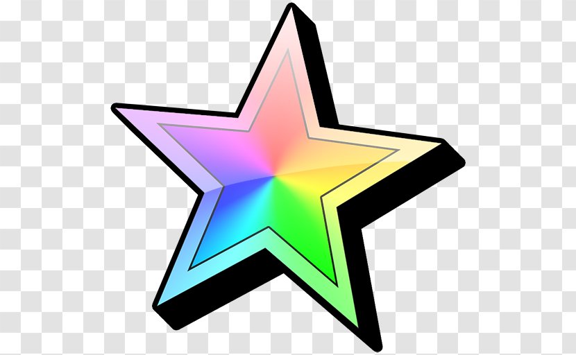 Clip Art Line Purple Triangle - Symbol - Star Transparent PNG