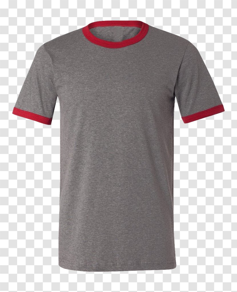 Ringer T-shirt Sleeve Clothing - Tshirt Transparent PNG