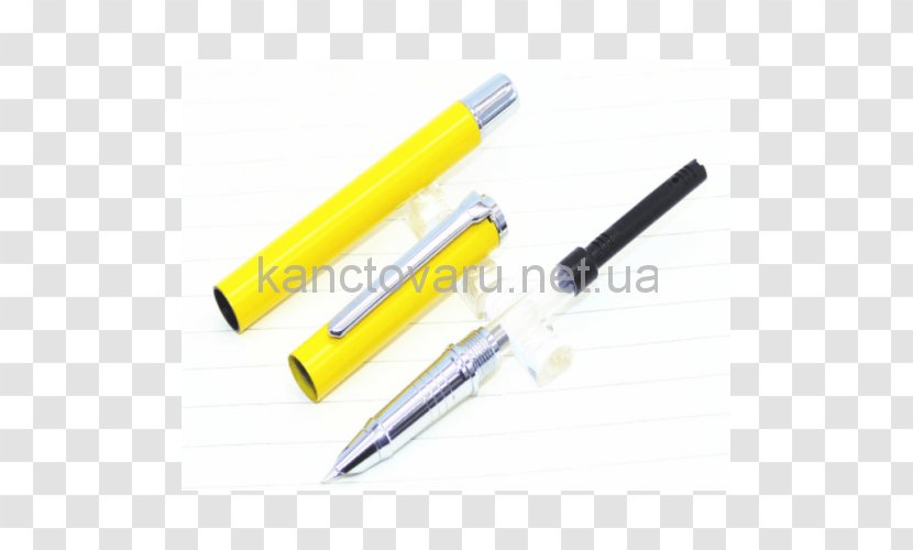 Pen - Office Supplies - Yellow Transparent PNG