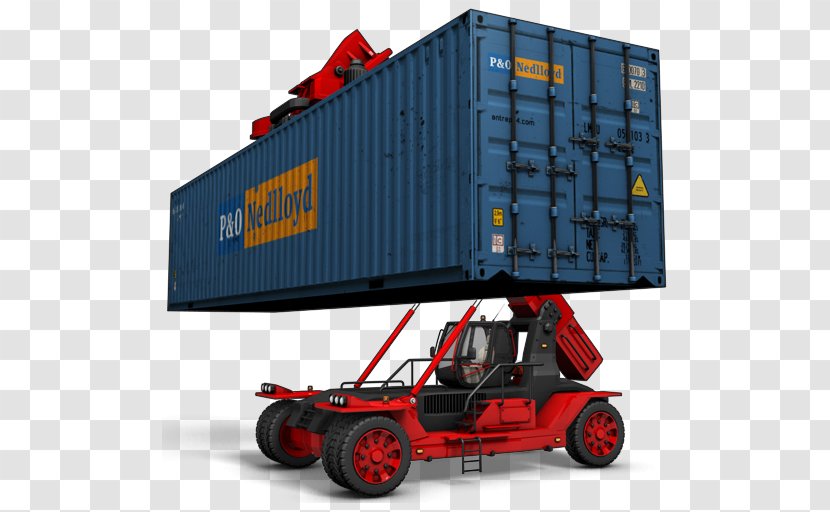 Intermodal Container Ship Cargo Shipping - Warehouse Transparent PNG