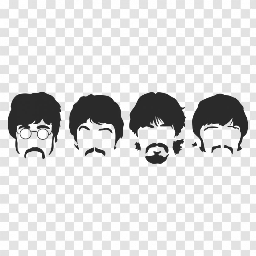 The Beatles Abbey Road Image Silhouette Help! - Flower Transparent PNG