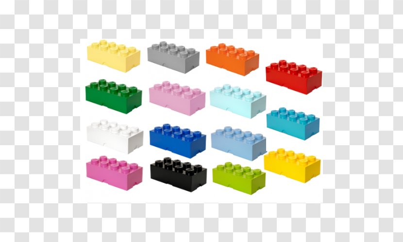 Toy Block Room Copenhagen LEGO Storage Brick 8 Plastic Transparent PNG