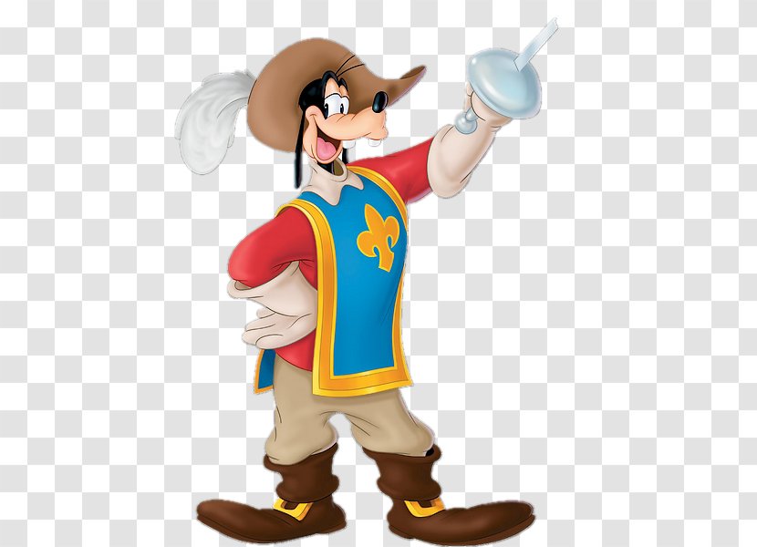 Mickey Mouse Goofy The Three Musketeers Donald Duck Minnie - Walt Disney Transparent PNG