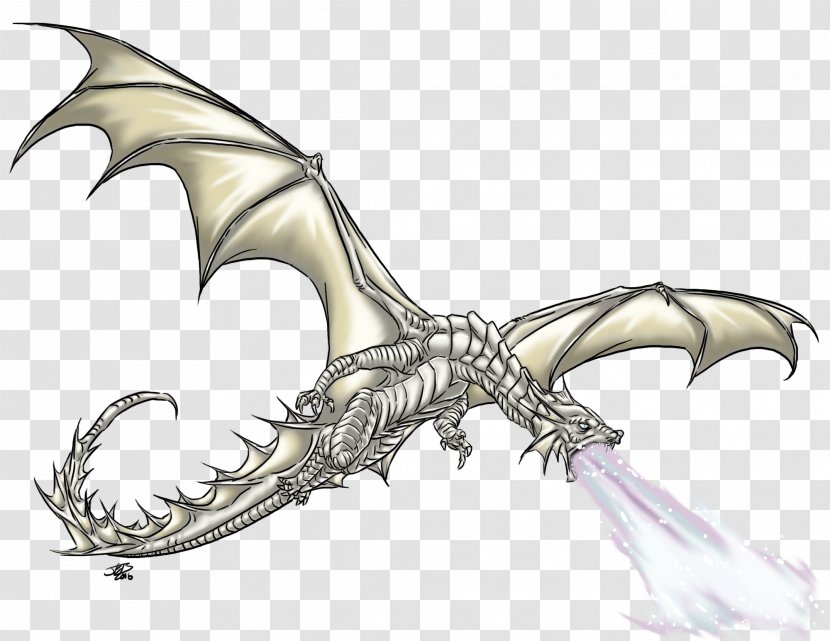 Dragon's Eye White Dragon Fantasy - Sword - Bearded Transparent PNG