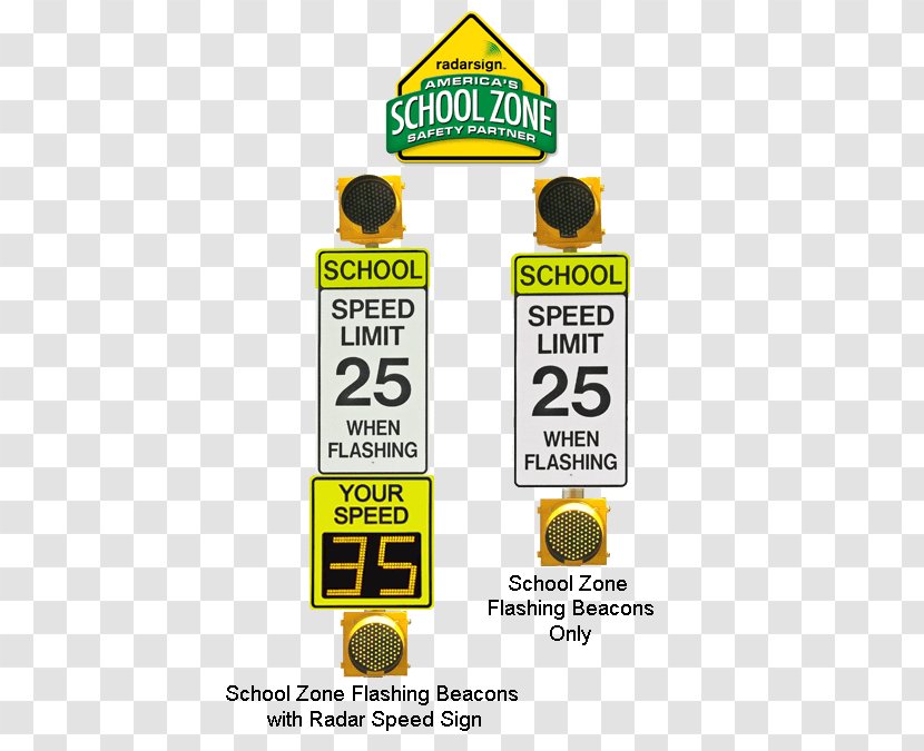 School Zone Logo Brand Speed Limit Font - Sign Transparent PNG