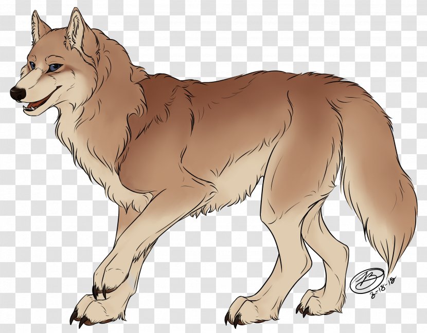 Dog Drawing Line Art Red Fox - Fictional Character Transparent PNG