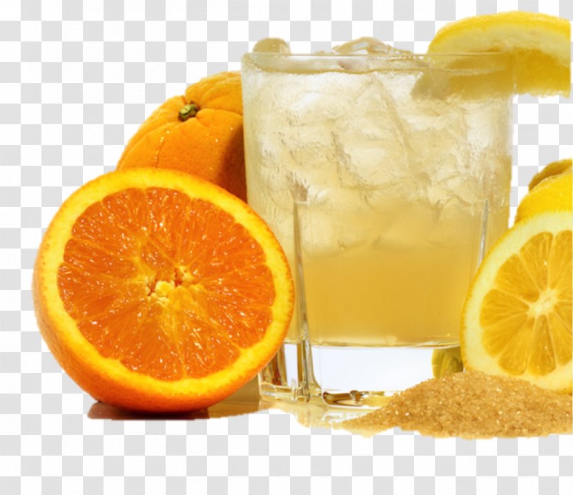 Orange Drink Juice Citric Acid Fruit Citrus - Splash Soda Transparent PNG