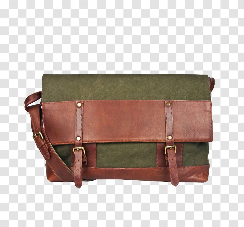 Messenger Bags Leather Handbag - Military - Bunker Gear Transparent PNG