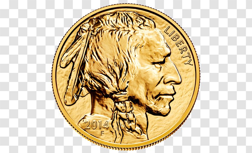 American Buffalo Gold Eagle Bullion Coin - Big Cats - National Treasure Transparent PNG