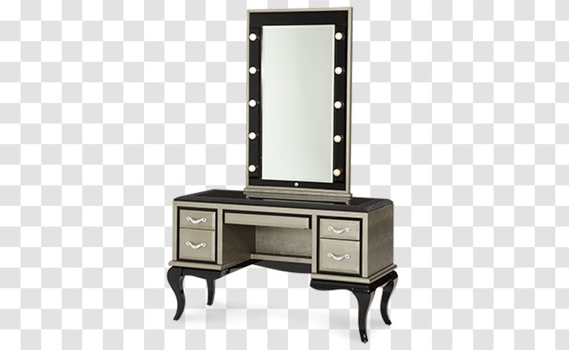 Bedside Tables Bedroom Vanity Mirror - Flower - Table Transparent PNG