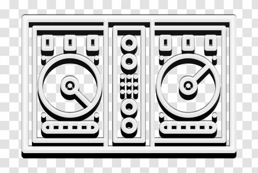 Mixer Icon Detailed Devices Icon Music Icon Transparent PNG