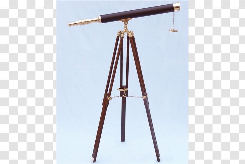 Refracting Telescope Magnification Tripod Objective - Sextant - Pirate Hat Anchor Tag Transparent PNG