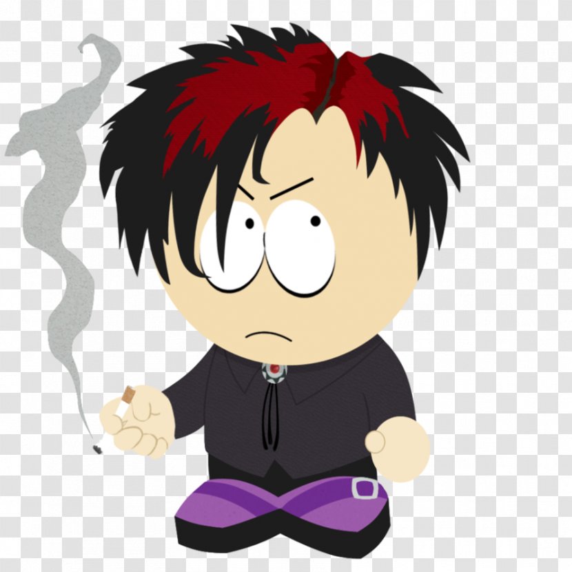 Goth Kids 3: Dawn Of The Posers Kyle Broflovski Eric Cartman Stan Marsh Kenny McCormick - Cartoon - Heart Transparent PNG