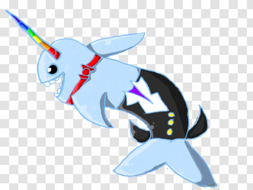 Marine Mammal Unicorn Legendary Creature Art Narwhal - Artwork Transparent PNG