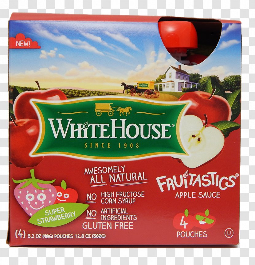 Apple Juice Sauce Food White House - Strawberry Transparent PNG