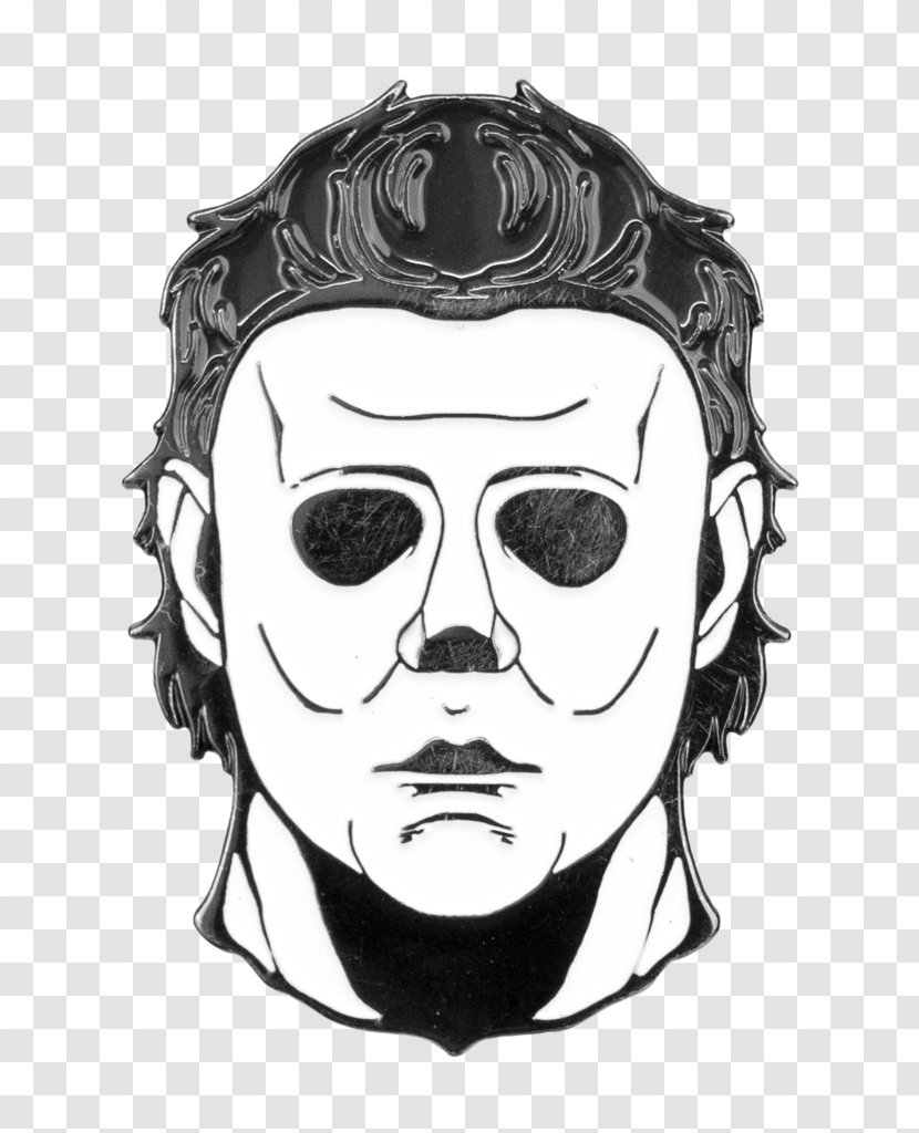 Michael Myers Drawing Don Post Mask Art - Mike Transparent PNG