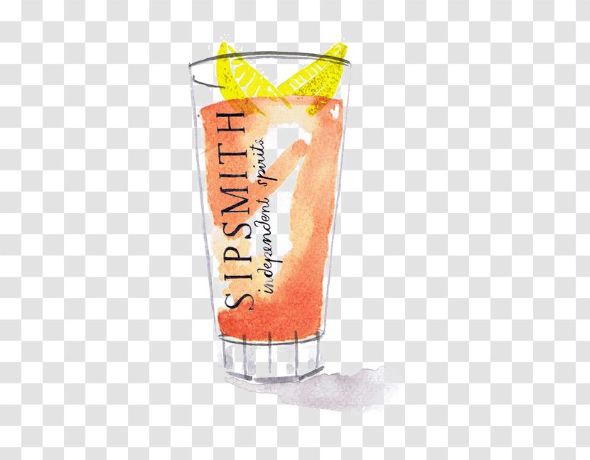 Juice Cocktail Lemonade Sea Breeze Orange Drink - Nonalcoholic Transparent PNG