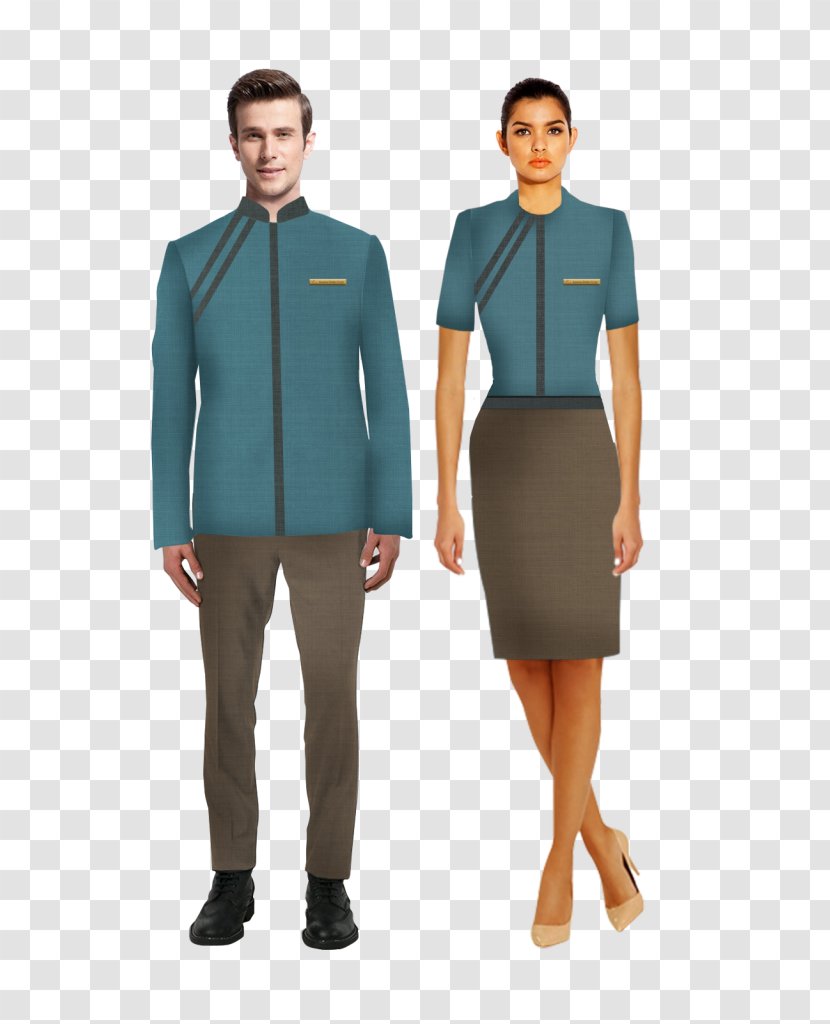 Uniform Front Office Supervisor Management Waiter - Hotel Transparent PNG