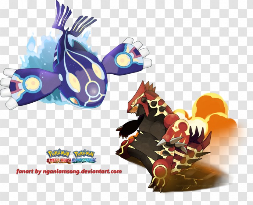 Groudon Pokémon Omega Ruby And Alpha Sapphire Red Blue Kyogre Rayquaza - Et - Primal Transparent PNG