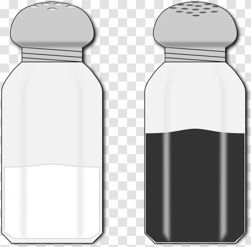 Clip Art Water Bottles Openclipart Black Pepper - Spice - Salty Transparent PNG