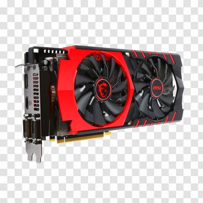 Graphics Cards & Video Adapters AMD Radeon R9 390X GAMING 8G - Computer Component - Gddr5 Sdram Transparent PNG