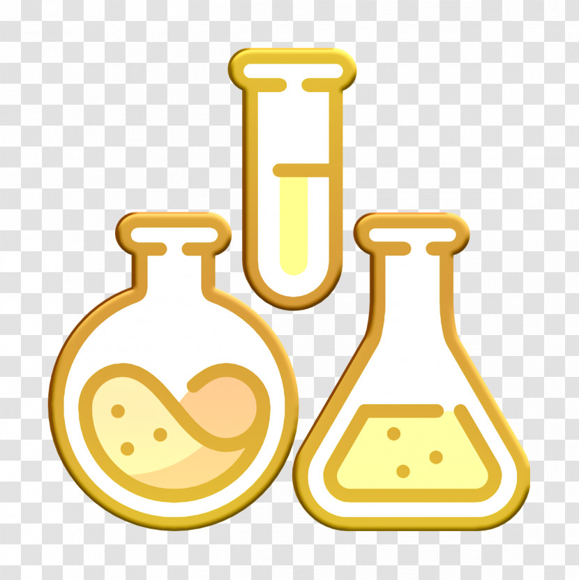 Chemistry Icon Flasks Icon Research Icon Transparent PNG