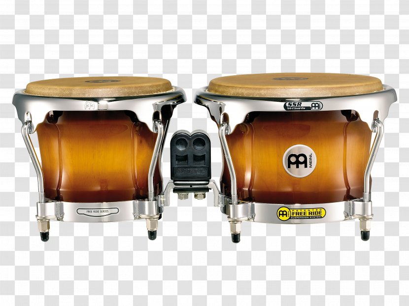 Meinl Percussion Bongo Drum Cajón Cowbell Transparent PNG