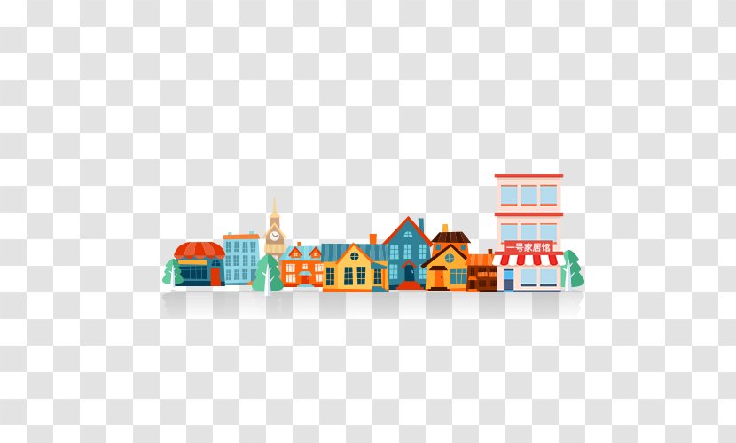 Area Pattern - Orange - City Transparent PNG