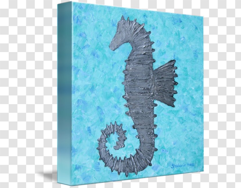 Seahorse Turquoise - Organism Transparent PNG