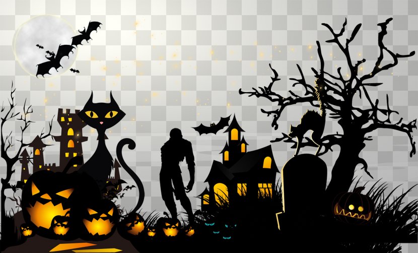 Halloween Jack-o-lantern Costume Party Pumpkin - Recreation - Poster Transparent PNG