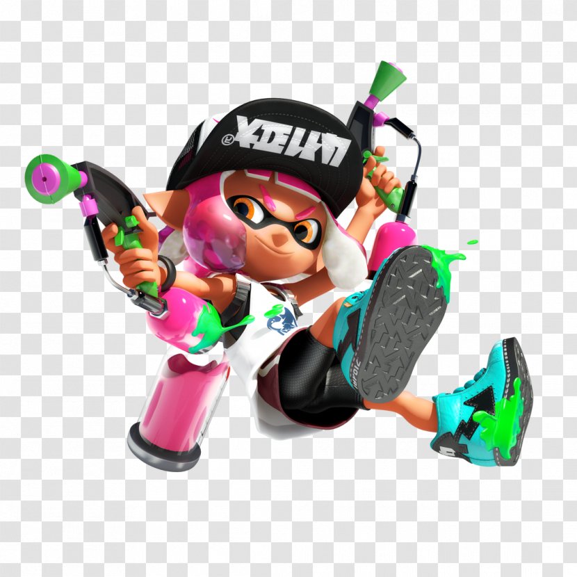 Splatoon 2 Nintendo Switch Video Game - Frame - Squid Transparent PNG