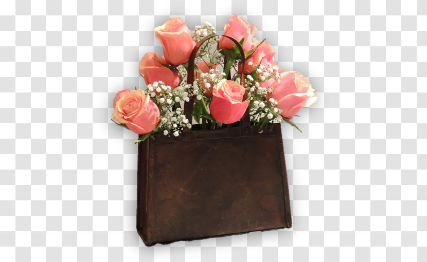Garden Roses Floral Design Cut Flowers Flower Bouquet - Flowerpot - Rustic Transparent PNG
