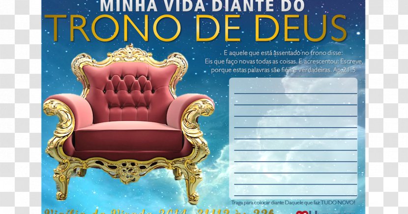 Chair Throne Couch Loveseat Universal Church Of The Kingdom God - Frame - Renato Augusto Transparent PNG