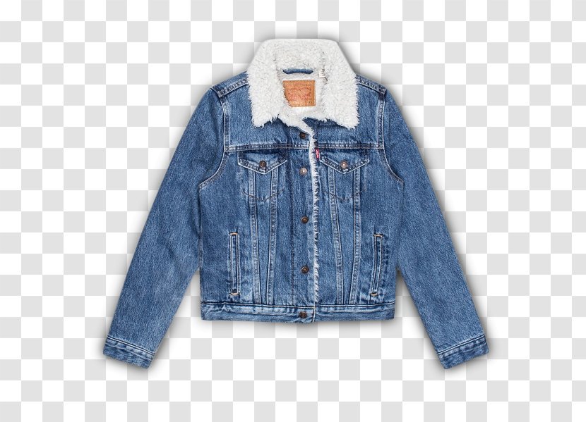 Denim Jacket T-shirt Levi Strauss & Co. - Collar - Levi's Transparent PNG