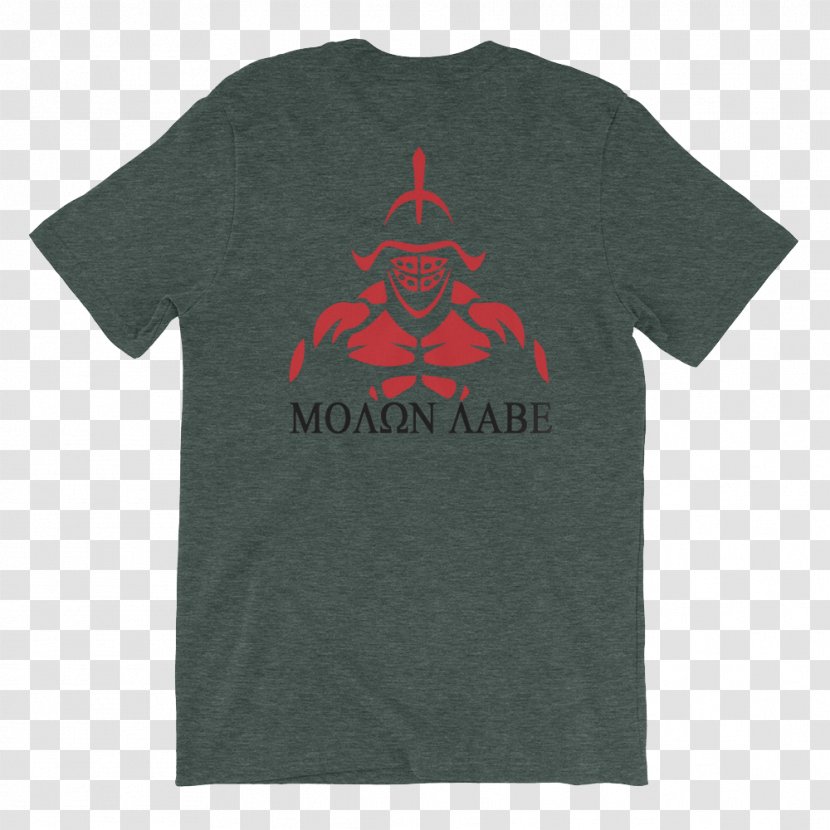 T-shirt Hoodie Clothing Sleeve - Active Shirt - Molon LaBE Transparent PNG