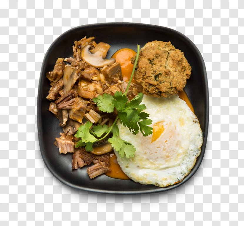 Vegetarian Cuisine Dish Breakfast Biscuits And Gravy - Recipe Transparent PNG