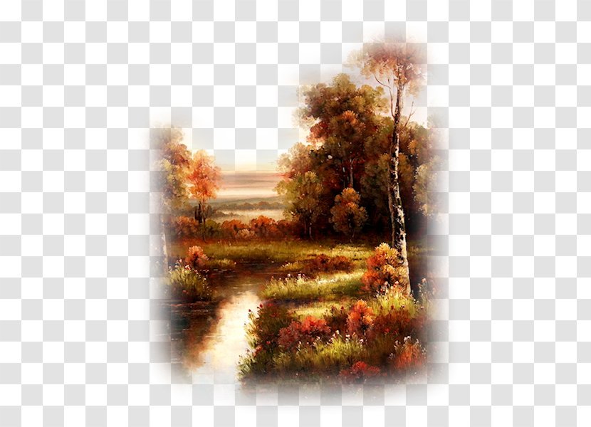 Painting Bagacum Landscape Autumn Nature - Stock Photography Transparent PNG
