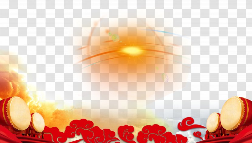 Chinese New Year Festival Wallpaper - Lunar - Posters Creative Light Effect Transparent PNG