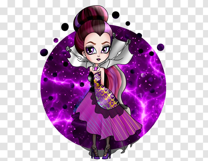 Violet Fairy Black Transparent PNG